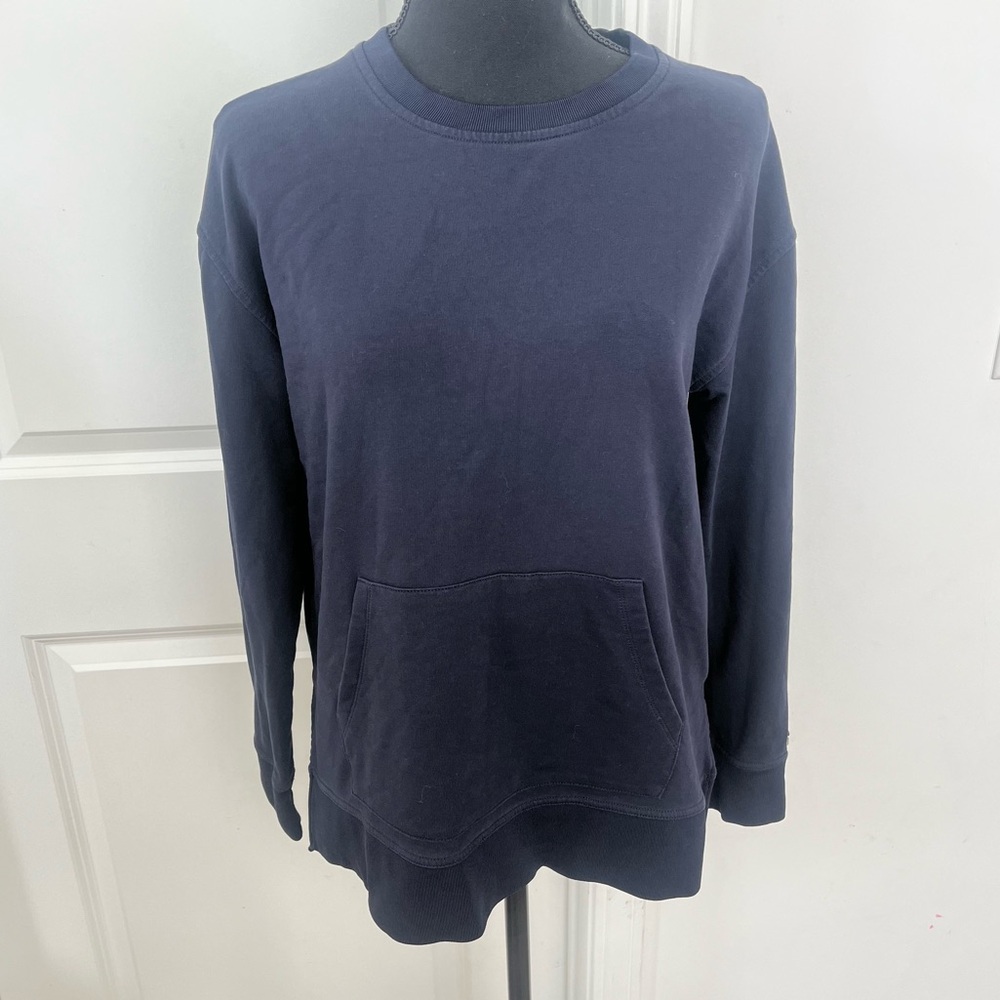 Tommy John Go Anywhere Collection Crewneck with front pocket Sz S - Picture 1 of 4